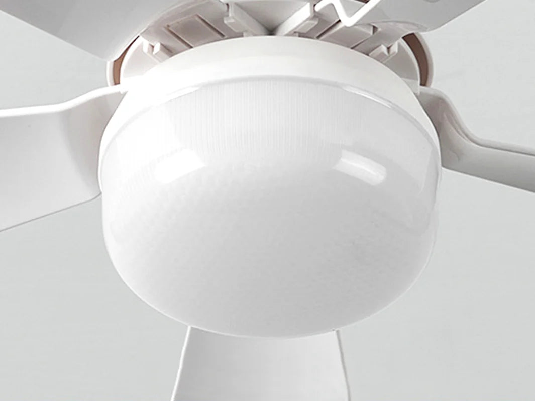 BrisaLuz Pro™ Ventilador LED de Aspas Elegante