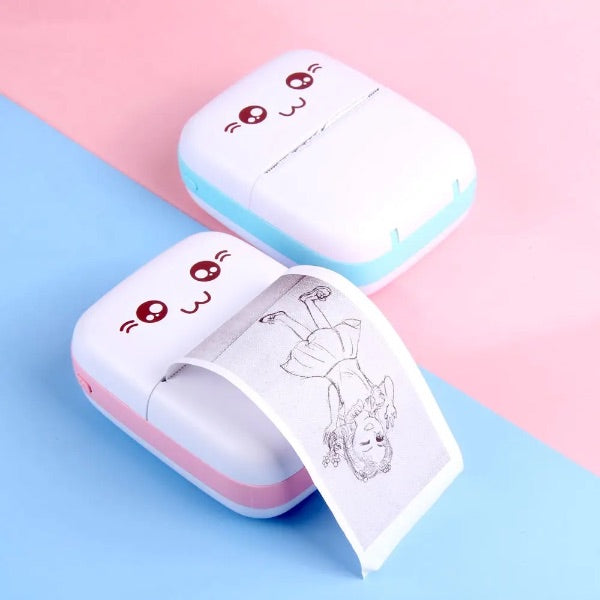 MINI IMPRESORA TÉRMICA  + 1 Rollo