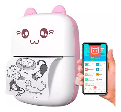 MINI IMPRESORA TÉRMICA  + 1 Rollo