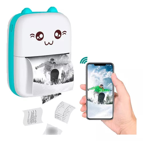 MINI IMPRESORA TÉRMICA  + 1 Rollo