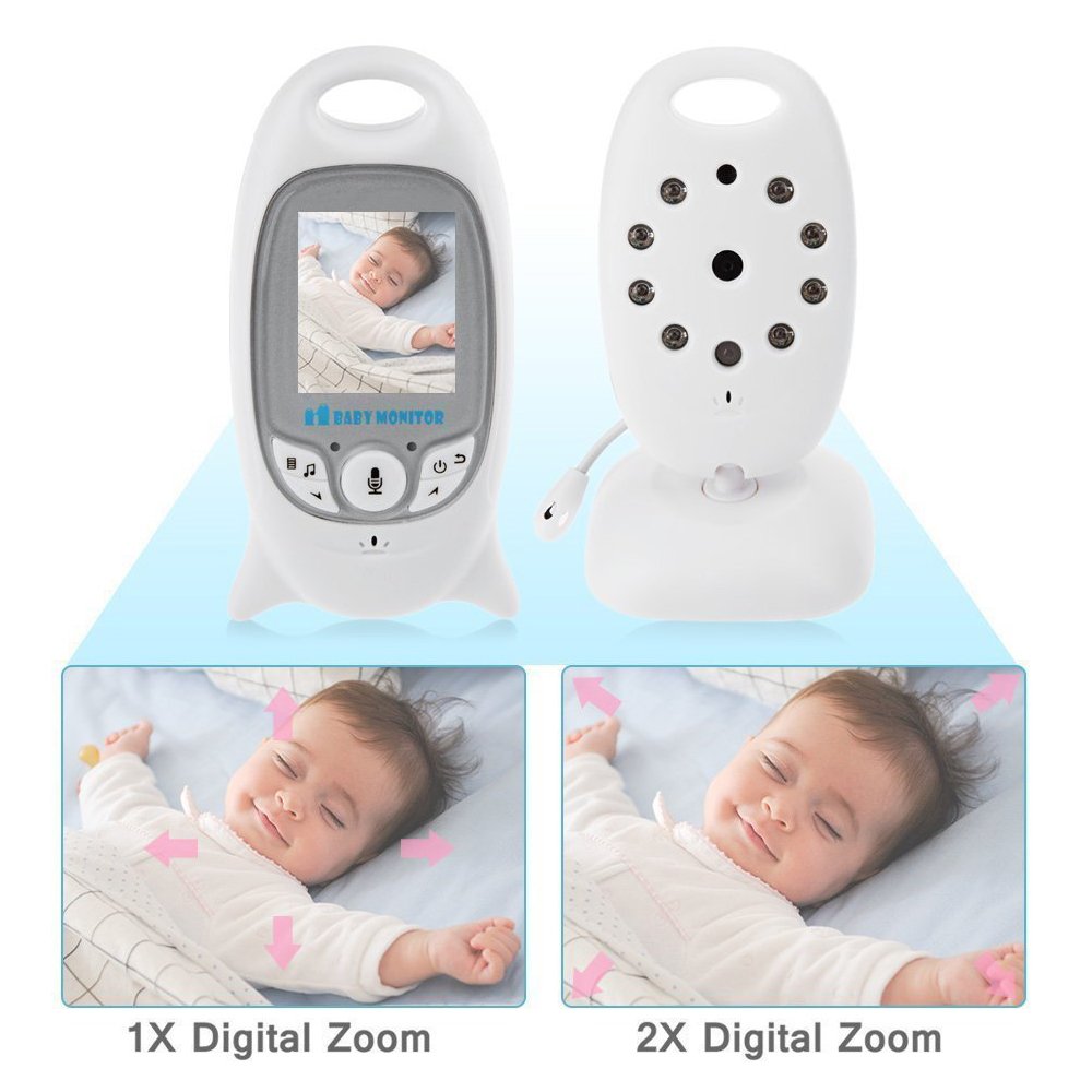 Monitor Cámara Bebe Vigilancia Inalámbrica
