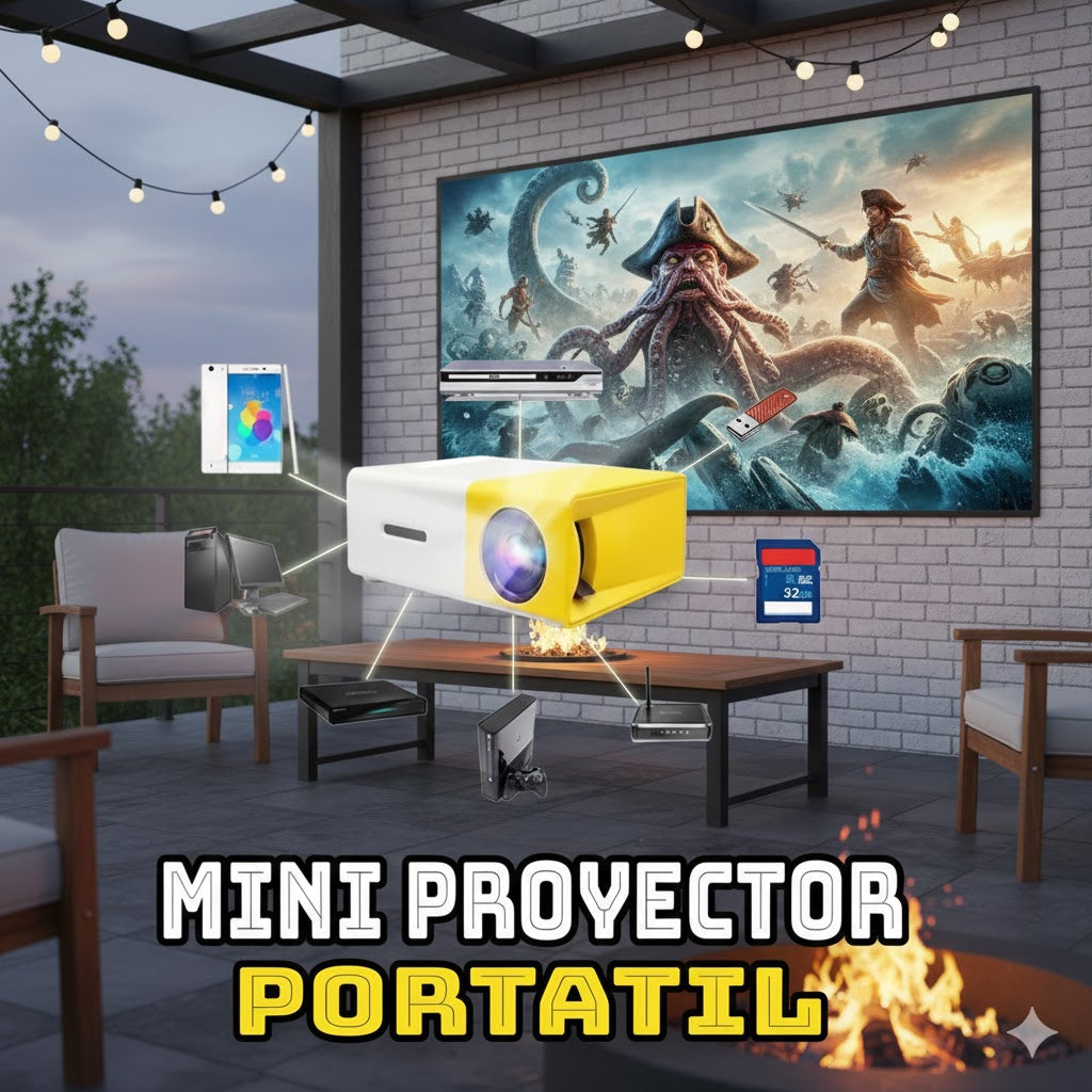 Mini Proyector HD
