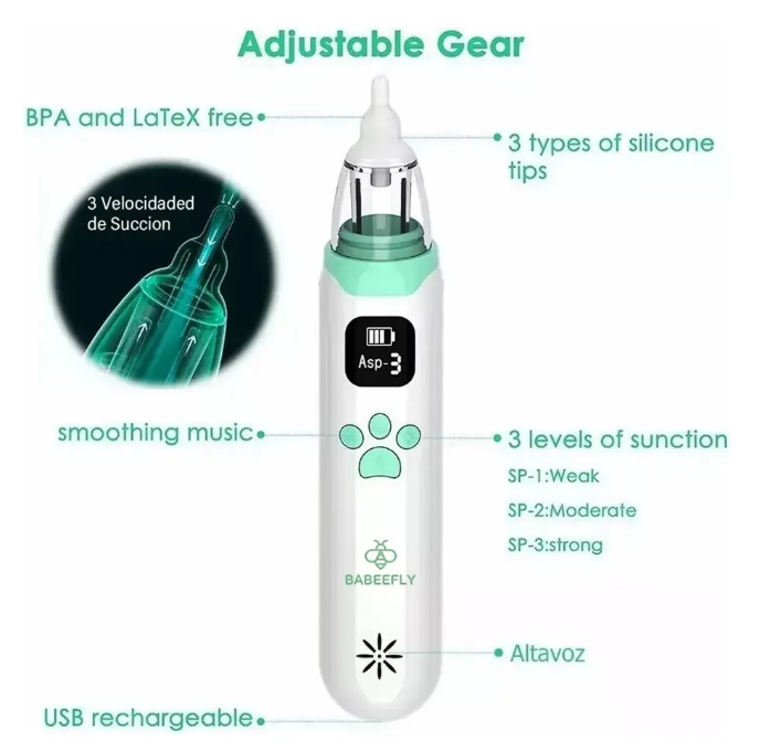 Saca Mocos - Aspirador Nasal Bebé