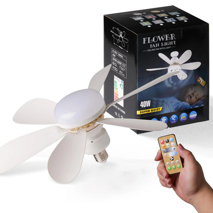 Ventilador con Luz LED 2 en 1 BrisaLux