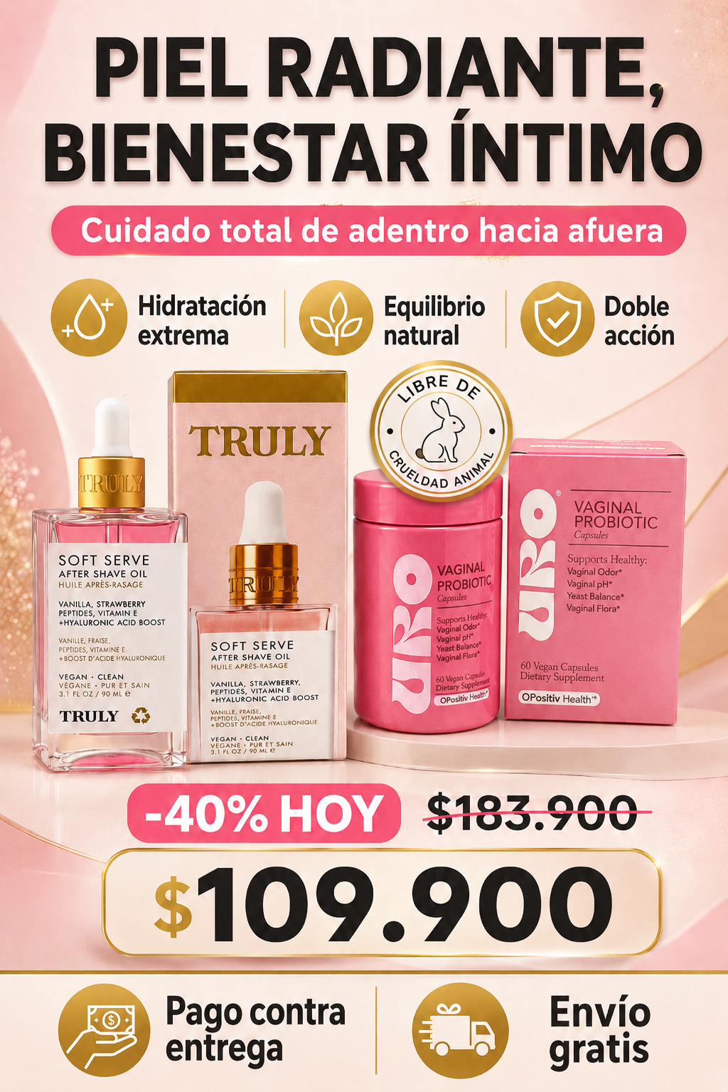 🌸 Combo TRULY + URO Confianza y Bienestar