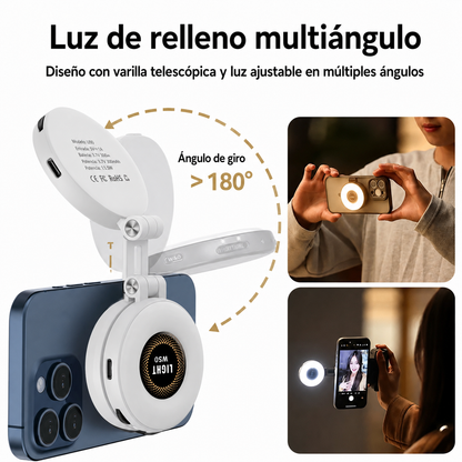 Glowing Aura: Luz Portátil que te Hace Brillar