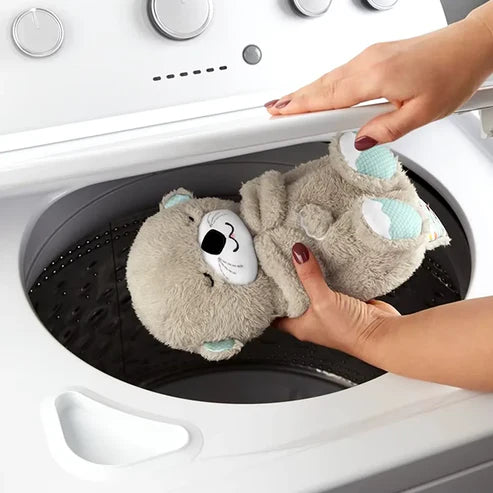 Peluche Nutria Respiración Luz Sonido