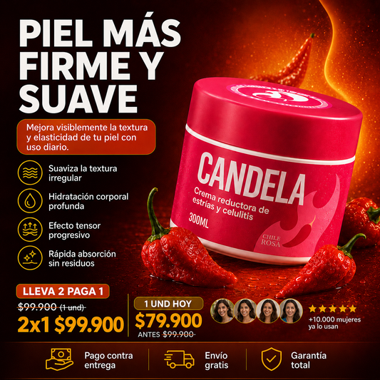 Candela™ | Fórmula Reafirmante de Cuidado Corporal Intensivo 300ML