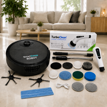 ¡Super COMBO! TurboClean 🧽+ SmartSweeper 🤖✨