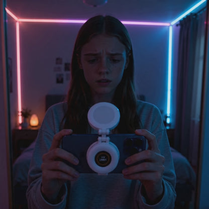 Glowing Aura: Luz Portátil que te Hace Brillar